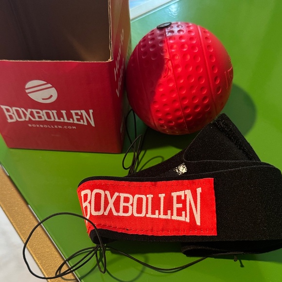 Red Boxbollen Set - Picture 2 of 2